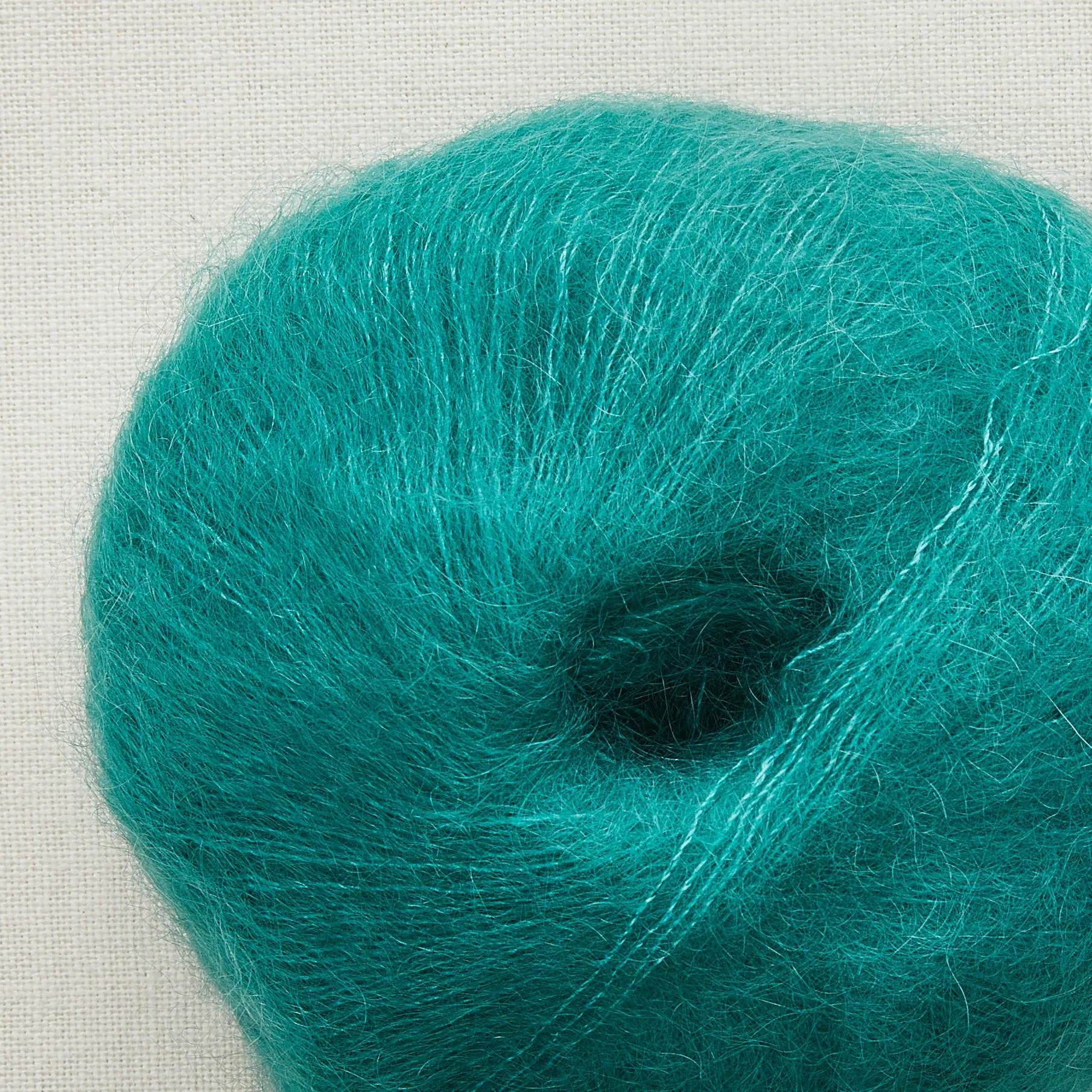 Mohair Bias Loop Using Rowan Kidsilk Haze