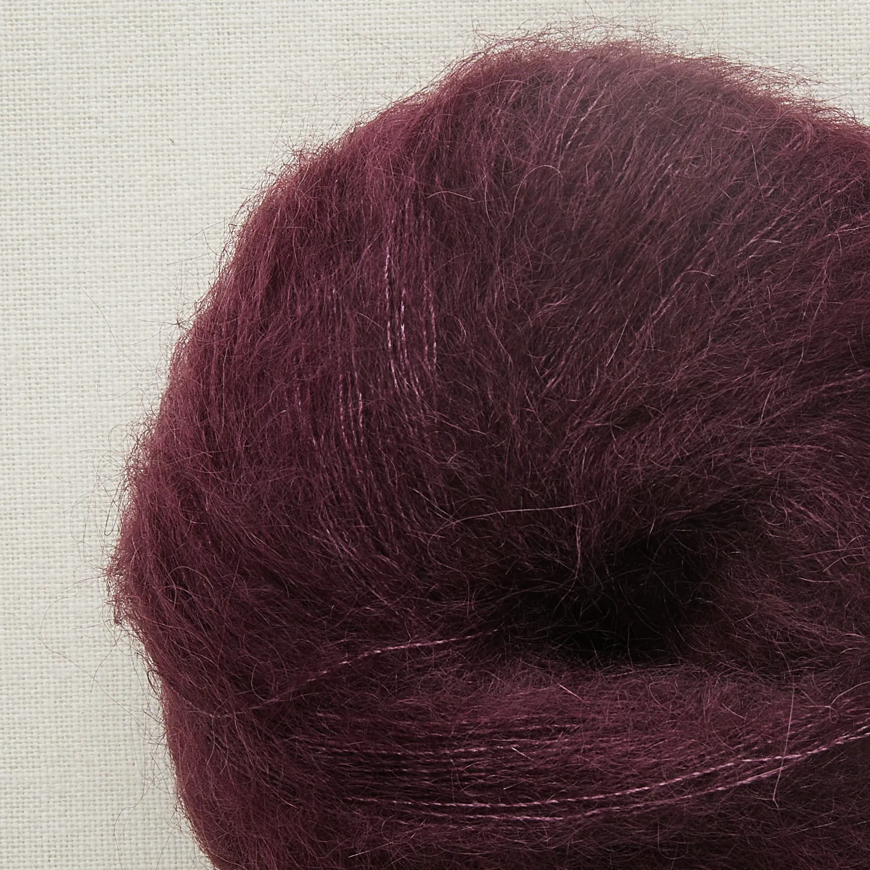 Mohair Bias Loop Using Rowan Kidsilk Haze