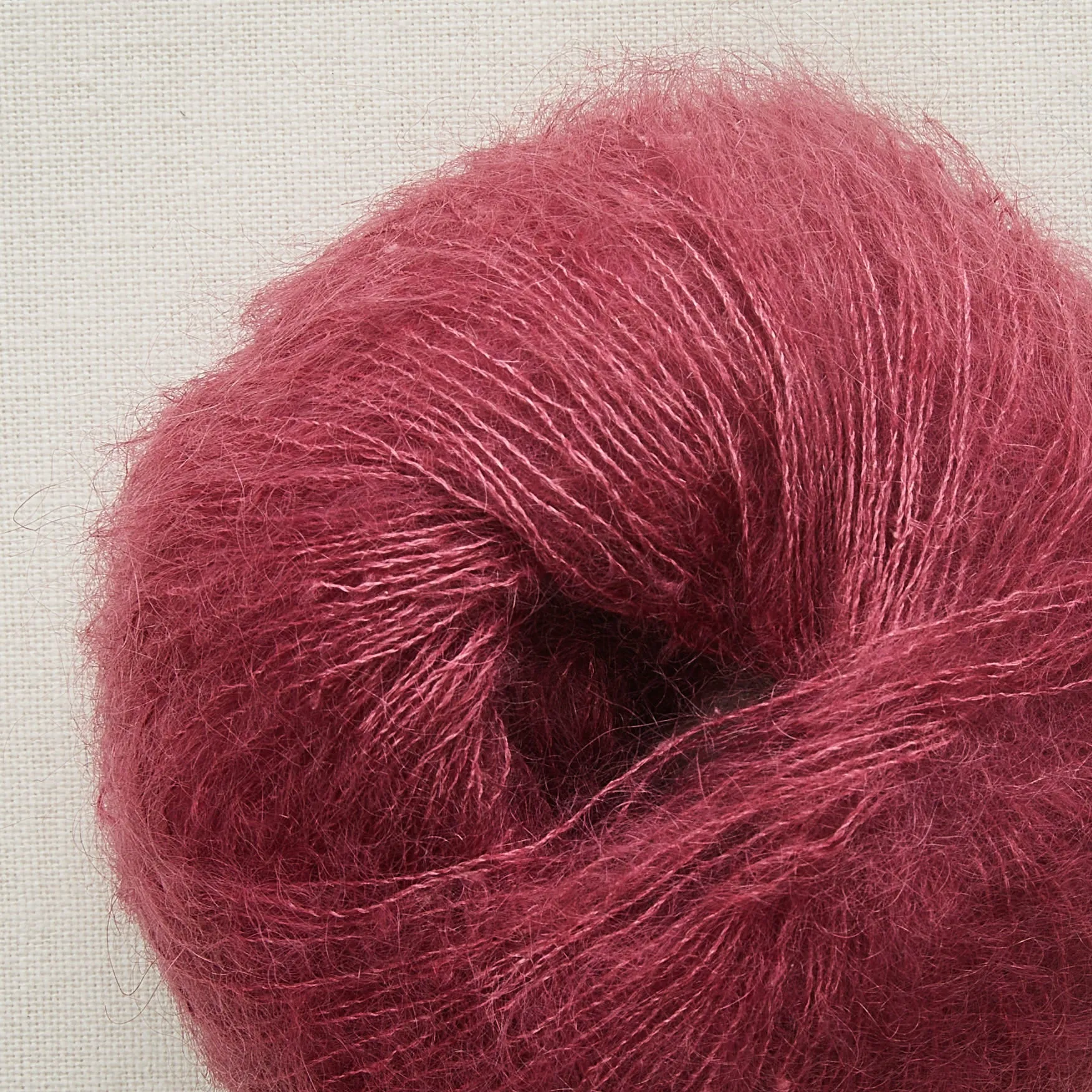 Mohair Bias Loop Using Rowan Kidsilk Haze