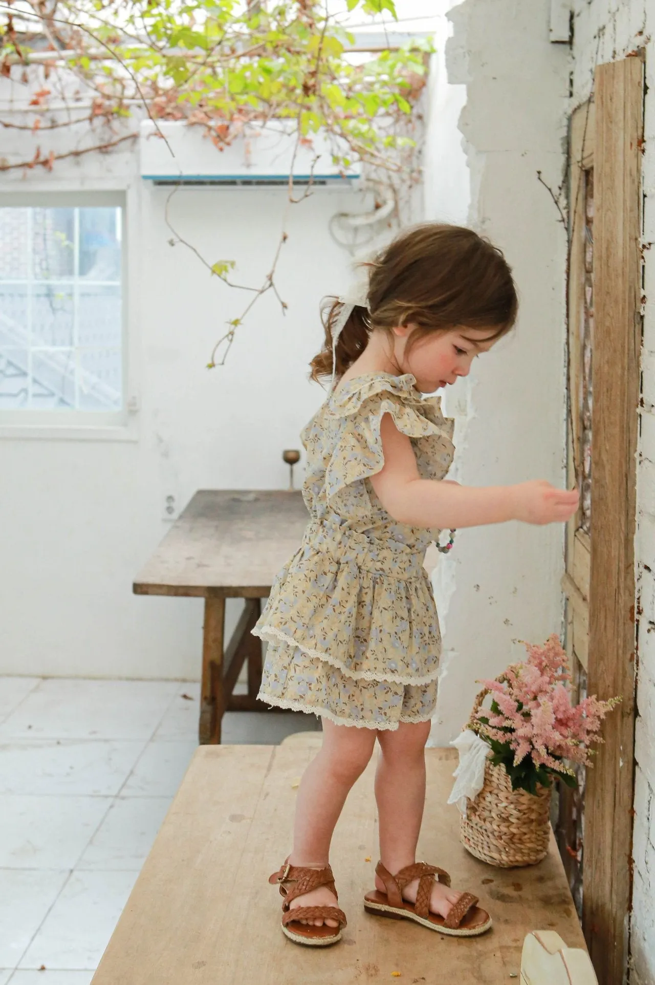 Mone Blouse & Shorts Set