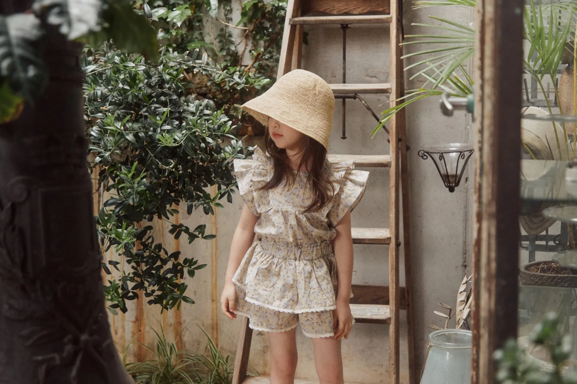 Mone Blouse & Shorts Set