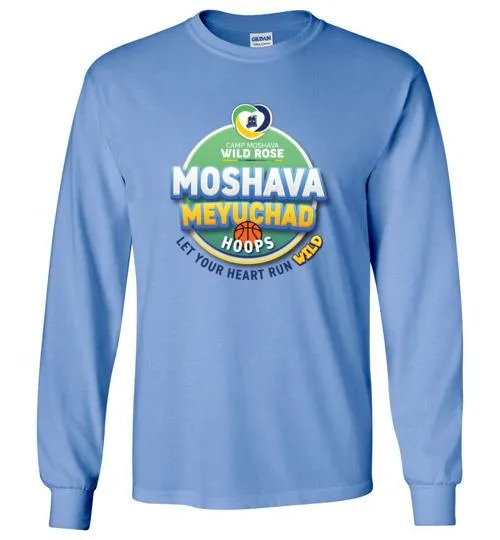 Moshava Wild Rose Long Sleeve T-Shirt - Hoops