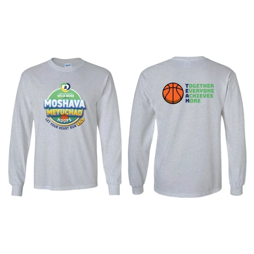 Moshava Wild Rose Long Sleeve T-Shirt - Hoops