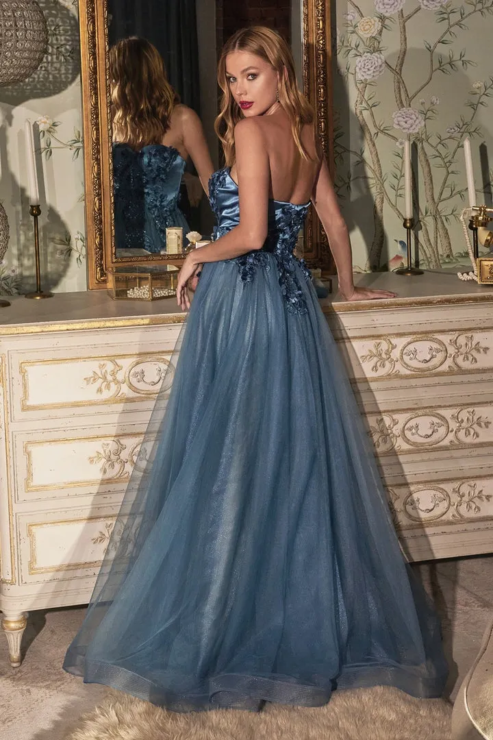 Mother of the Bride / Strapless Illusion Sweetheart Ball Gown Silhouette