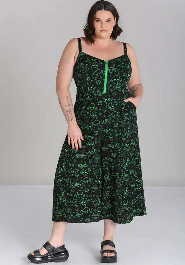 Mulder [Green] | JUMPSUIT*