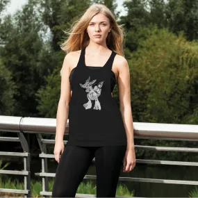 Mycros Women's Loose Racerback Tank Top