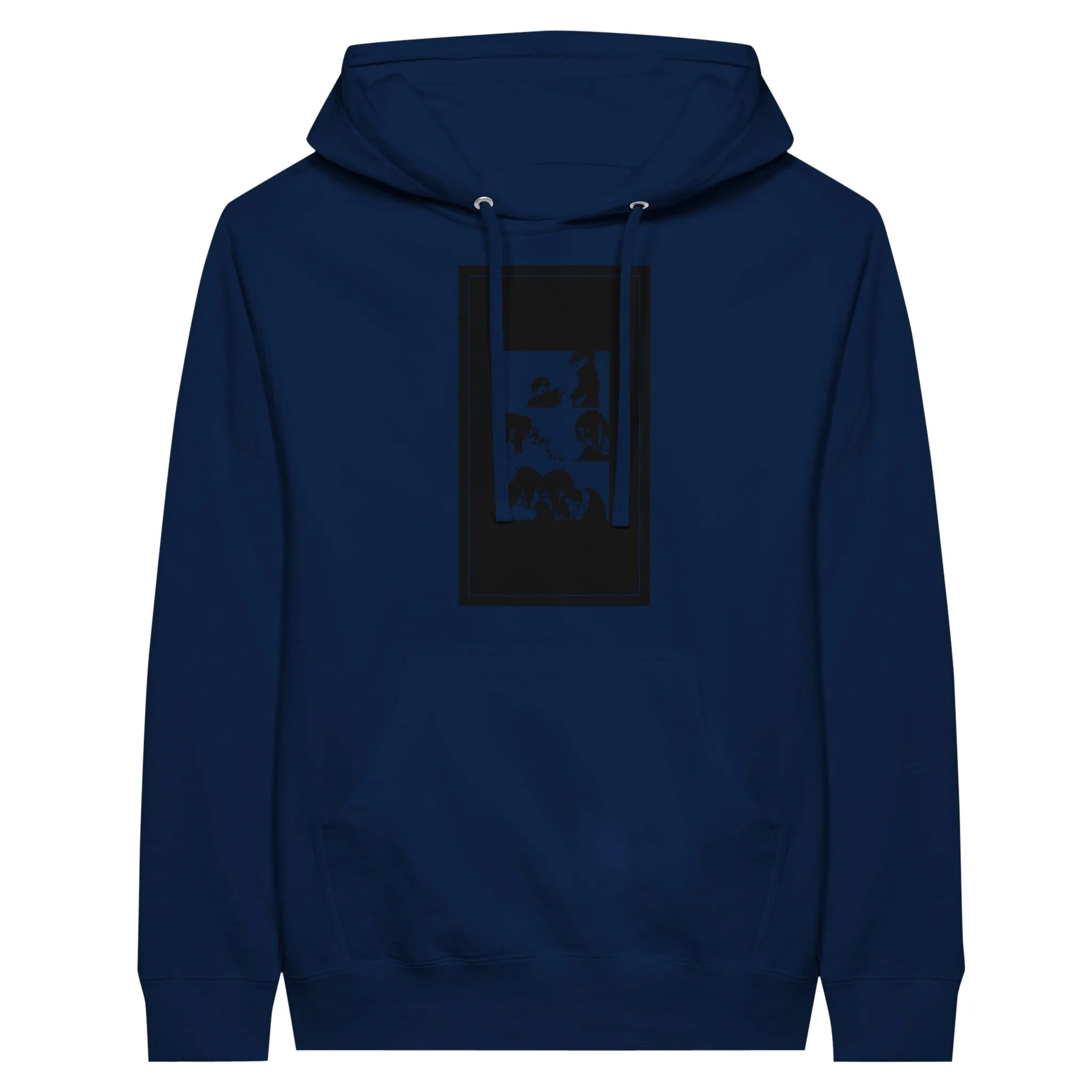 Naruto Hoodie - Naruto Artwork 1 Stripe  - Premium Unisex Pullover Hoodie