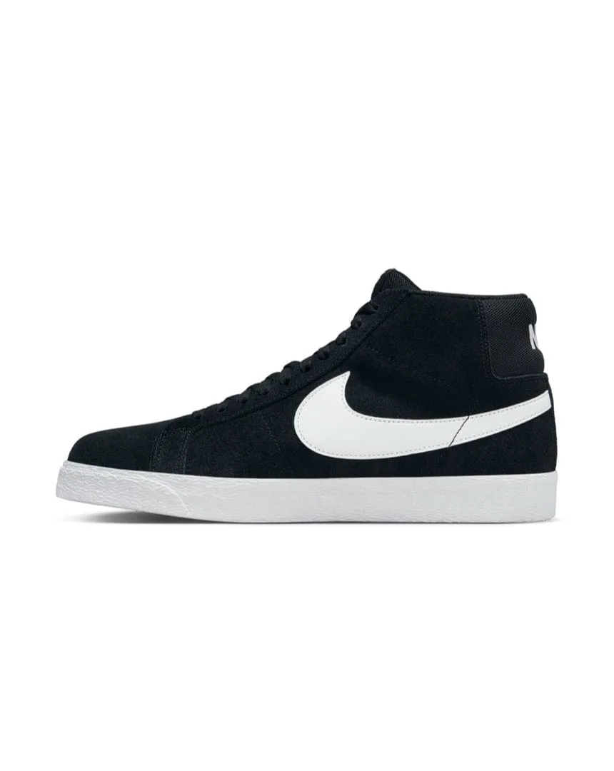 Nike SB Zoom Blazer Mid - Black / White - White - White