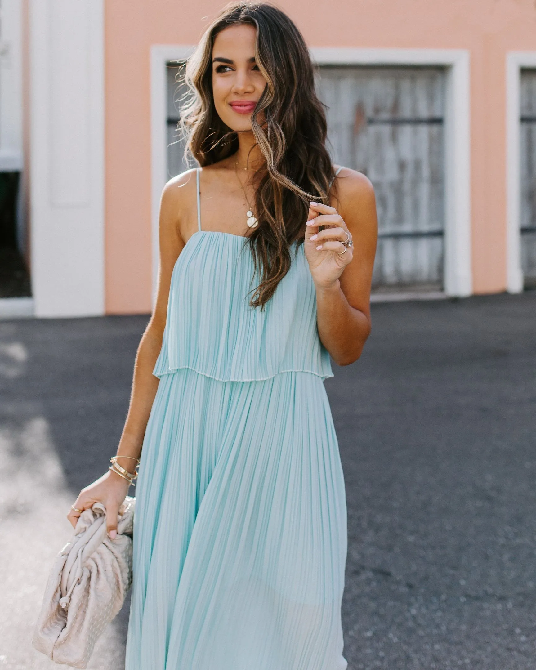 Nikita Plisse Jumpsuit - Sage