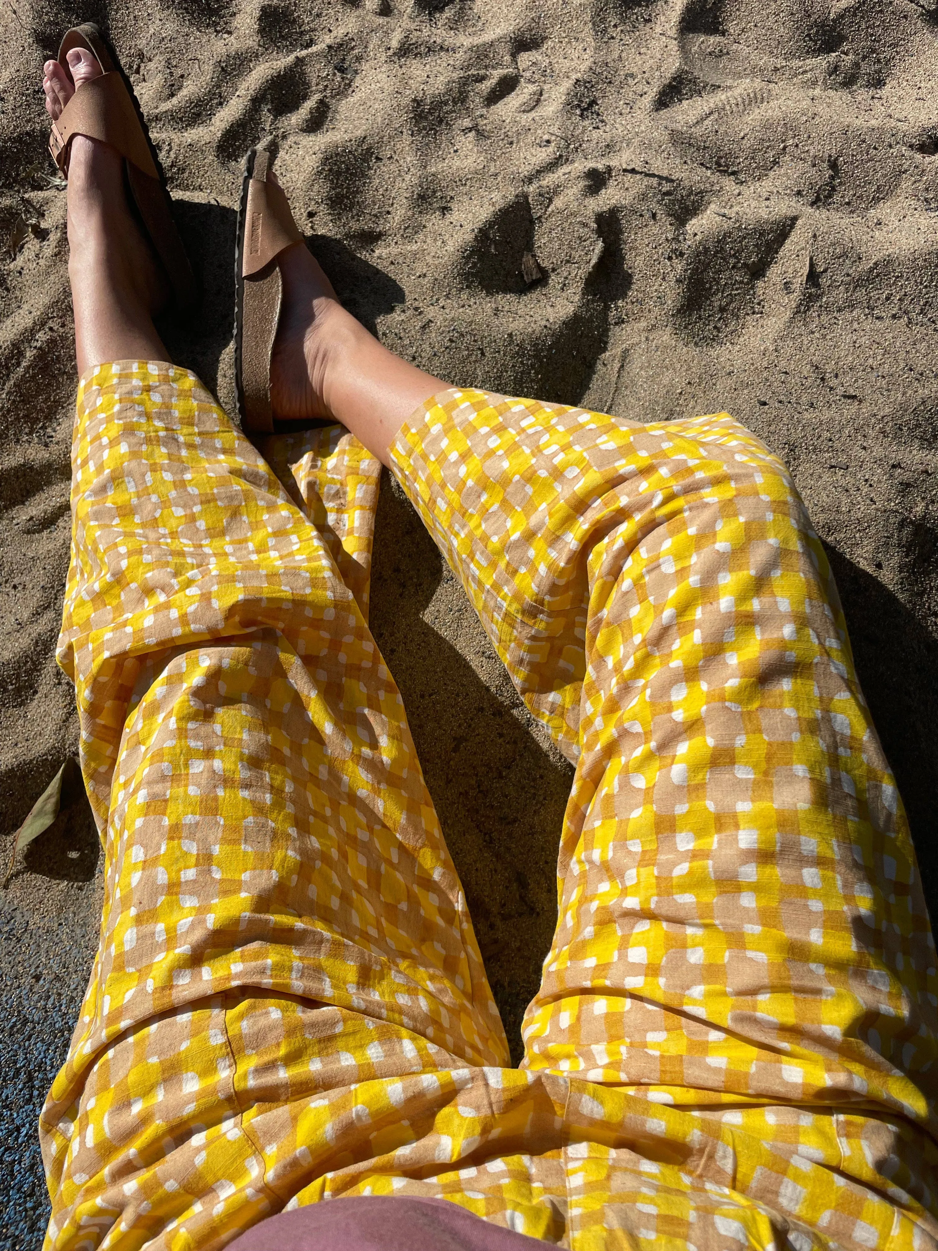Omar Summer Grid Pants M
