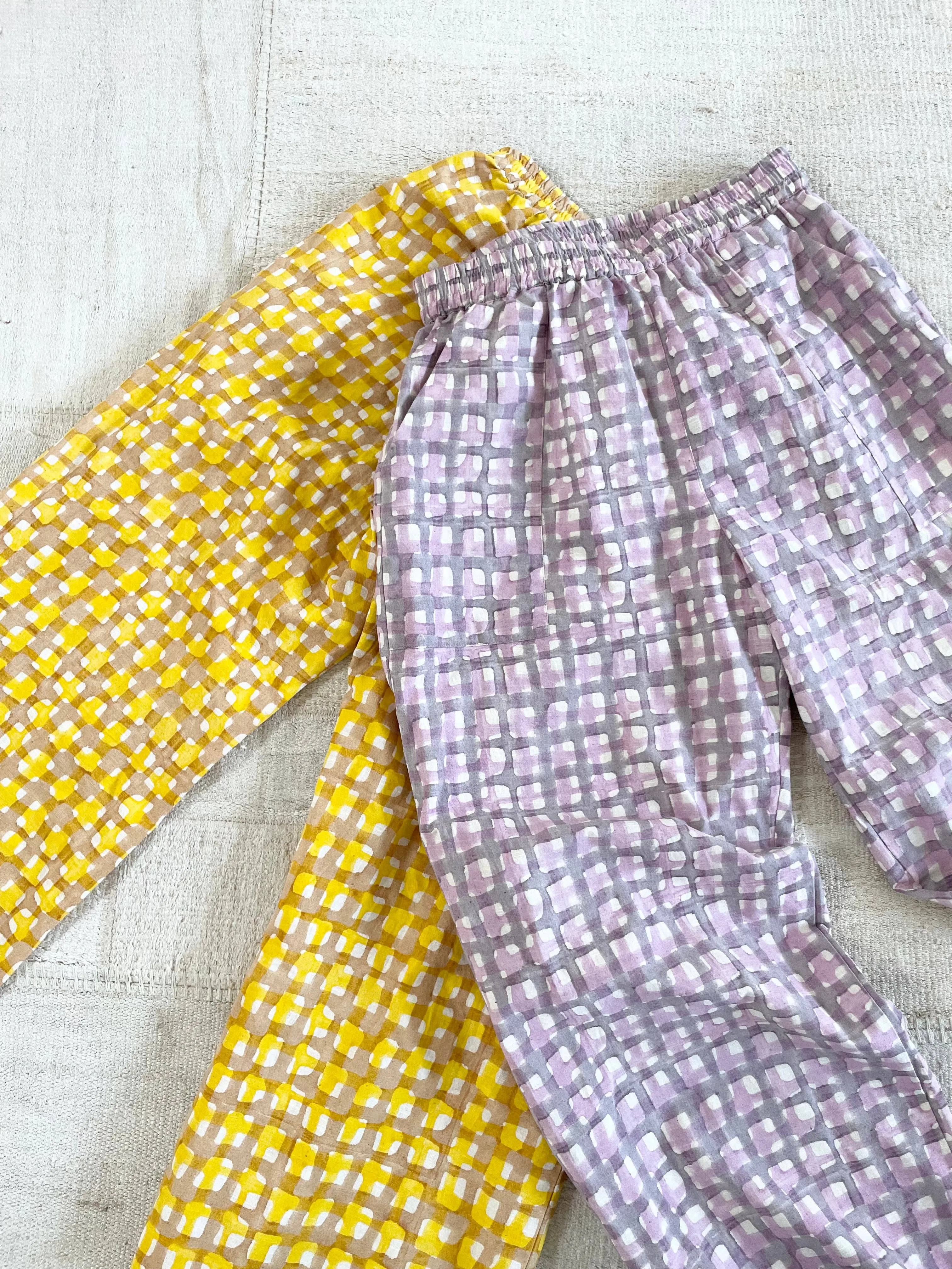 Omar Summer Grid Pants M