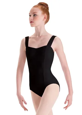 ON SALE Wide Strap Princess Seam Silkskyn Leotard