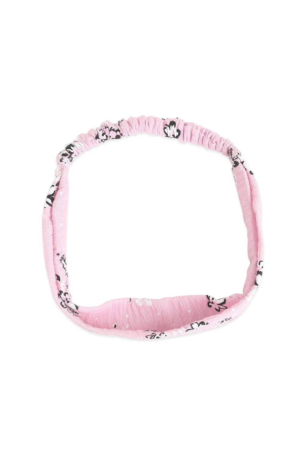 Organic Cotton camisole with hairband_ISL030-Floral print
