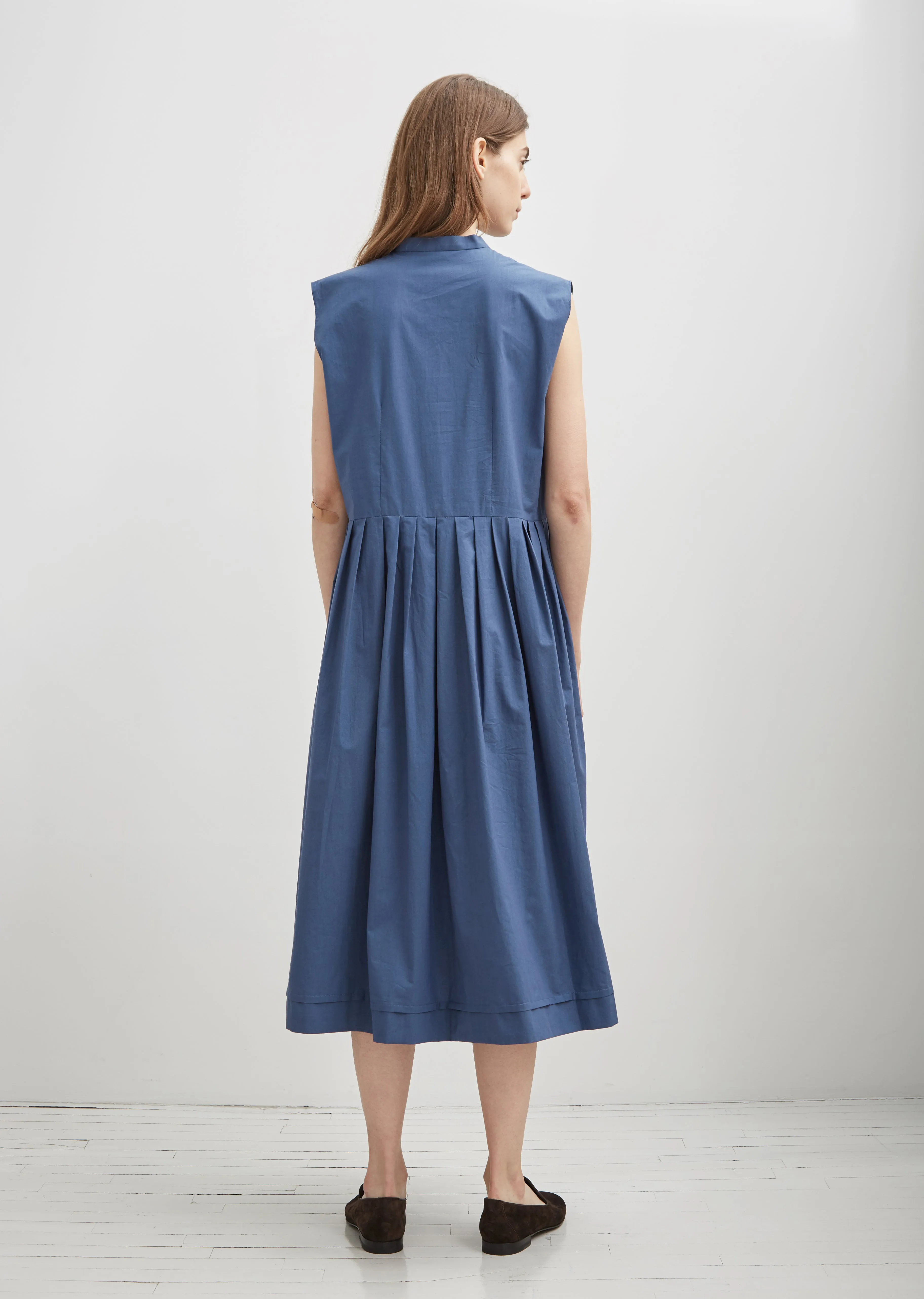 Organic Sleeveless Smock Dress