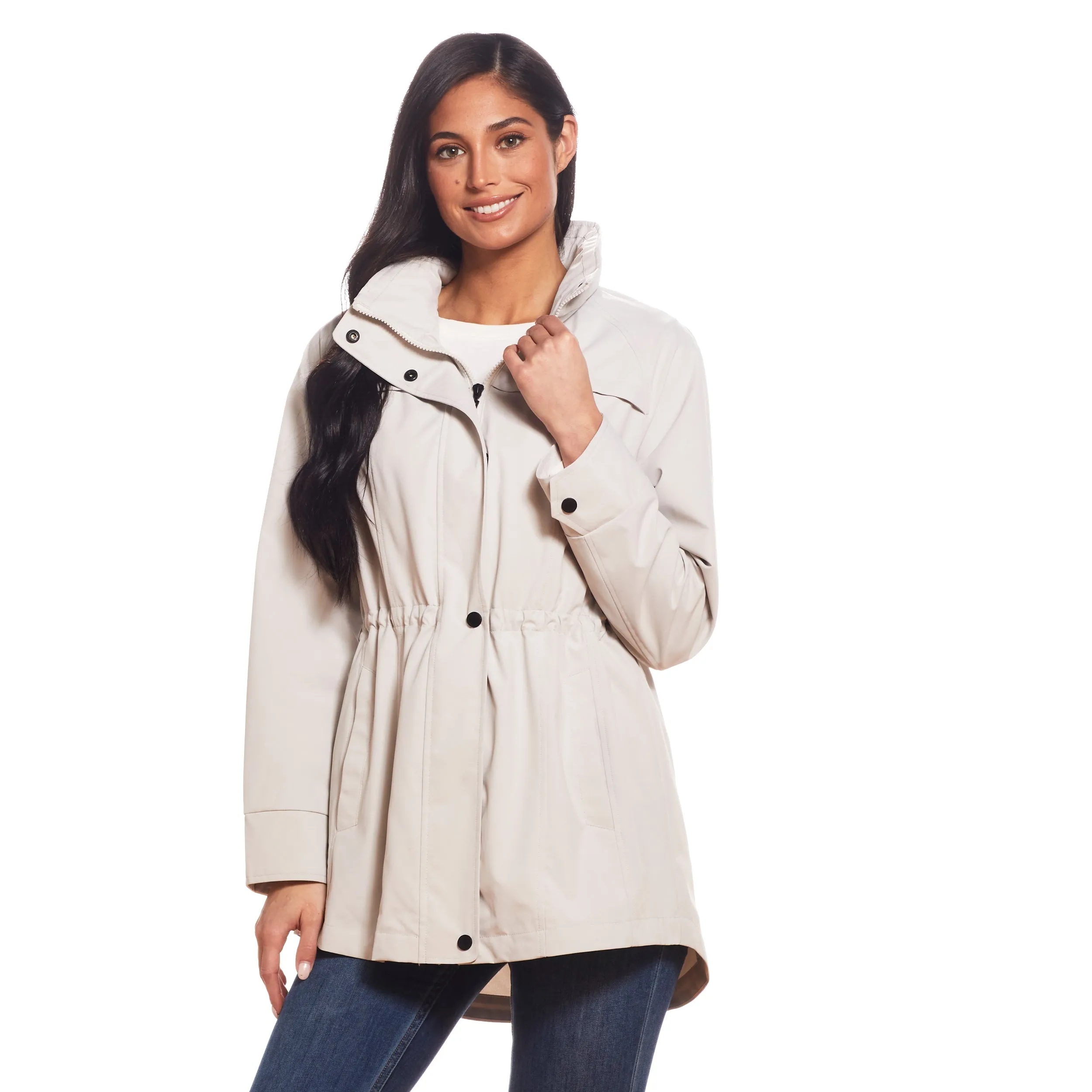 Pacakable Hooded Rain Coat