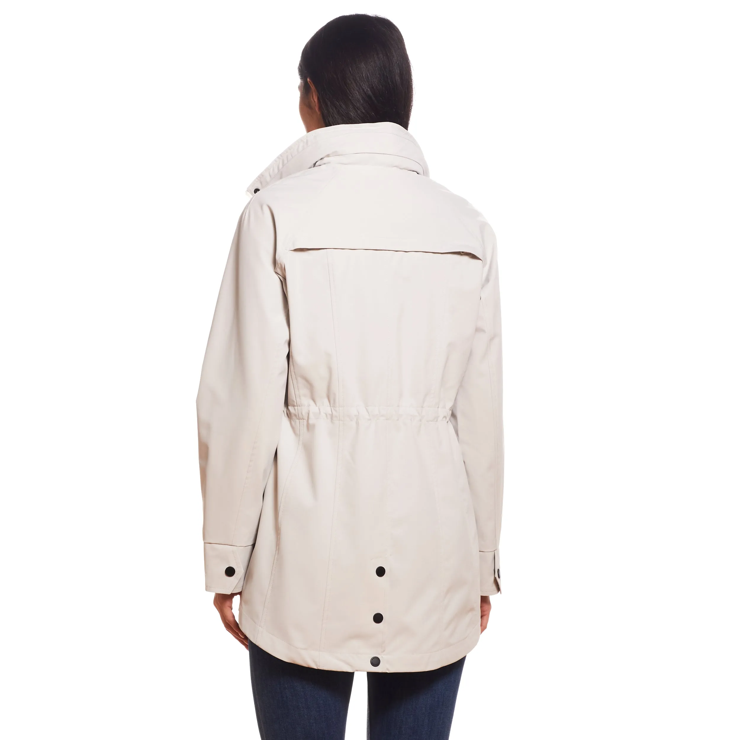 Pacakable Hooded Rain Coat