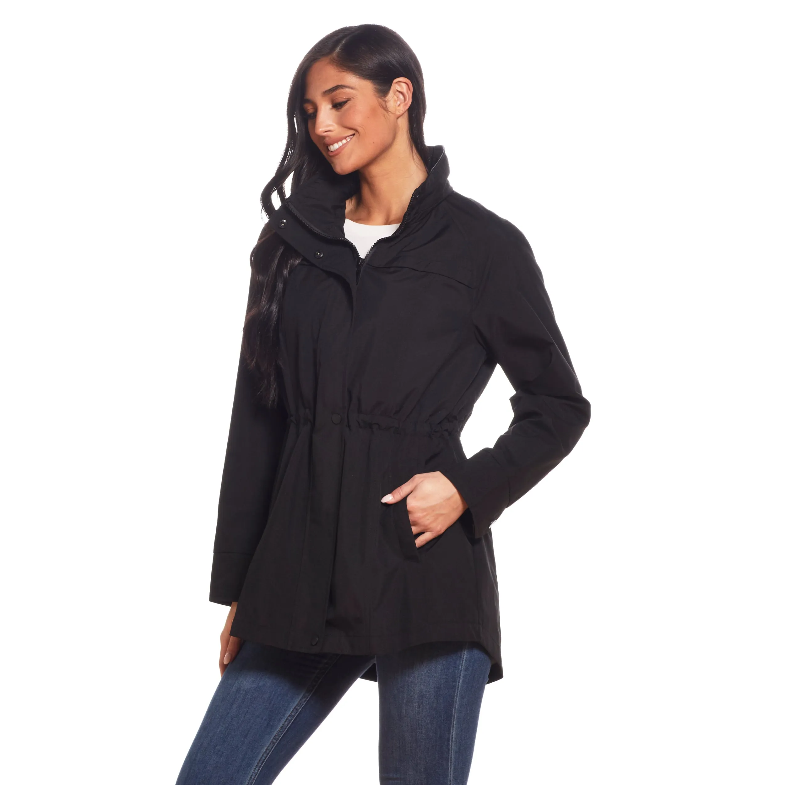 Pacakable Hooded Rain Coat