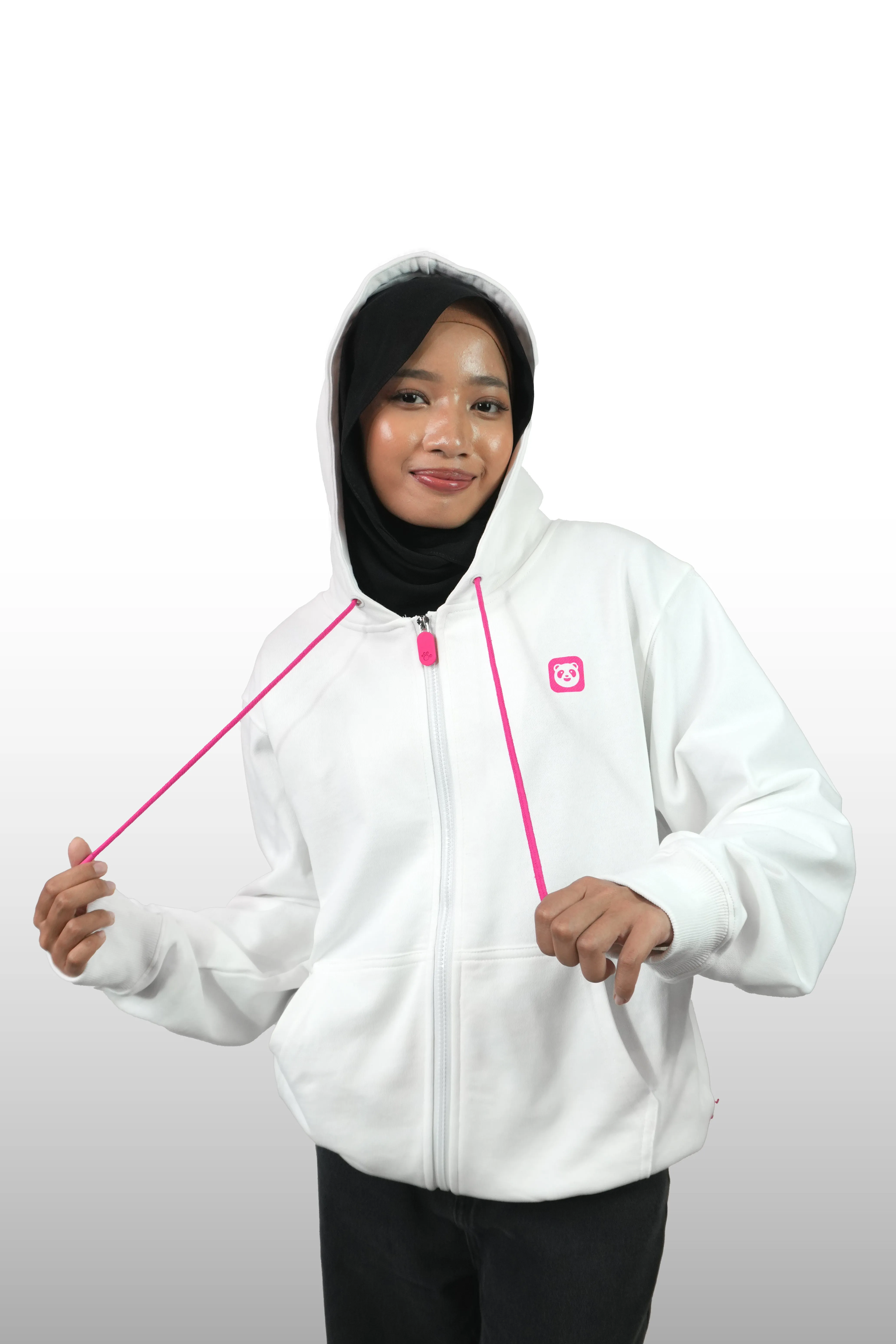 Pau-pau White Hoodie