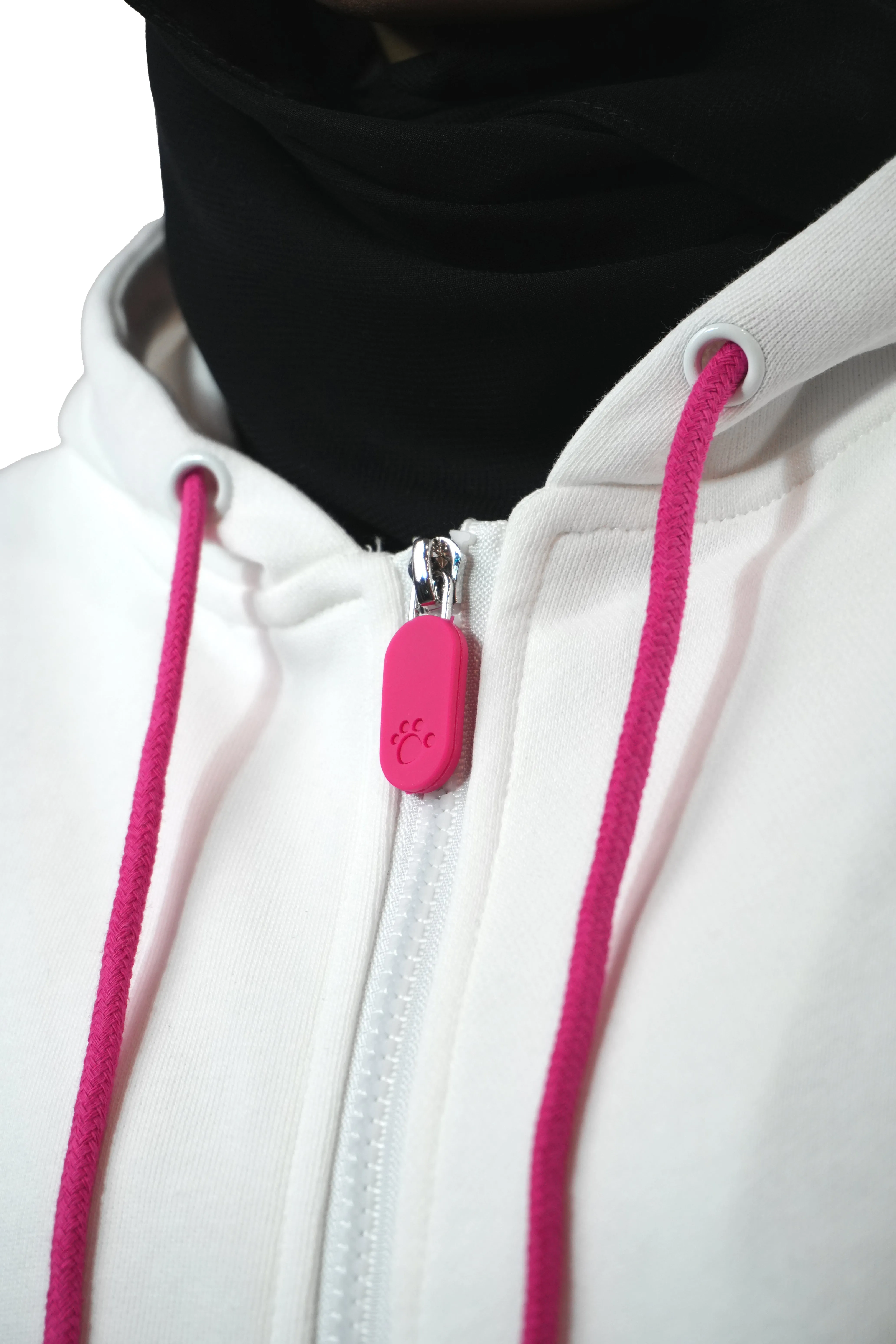 Pau-pau White Hoodie