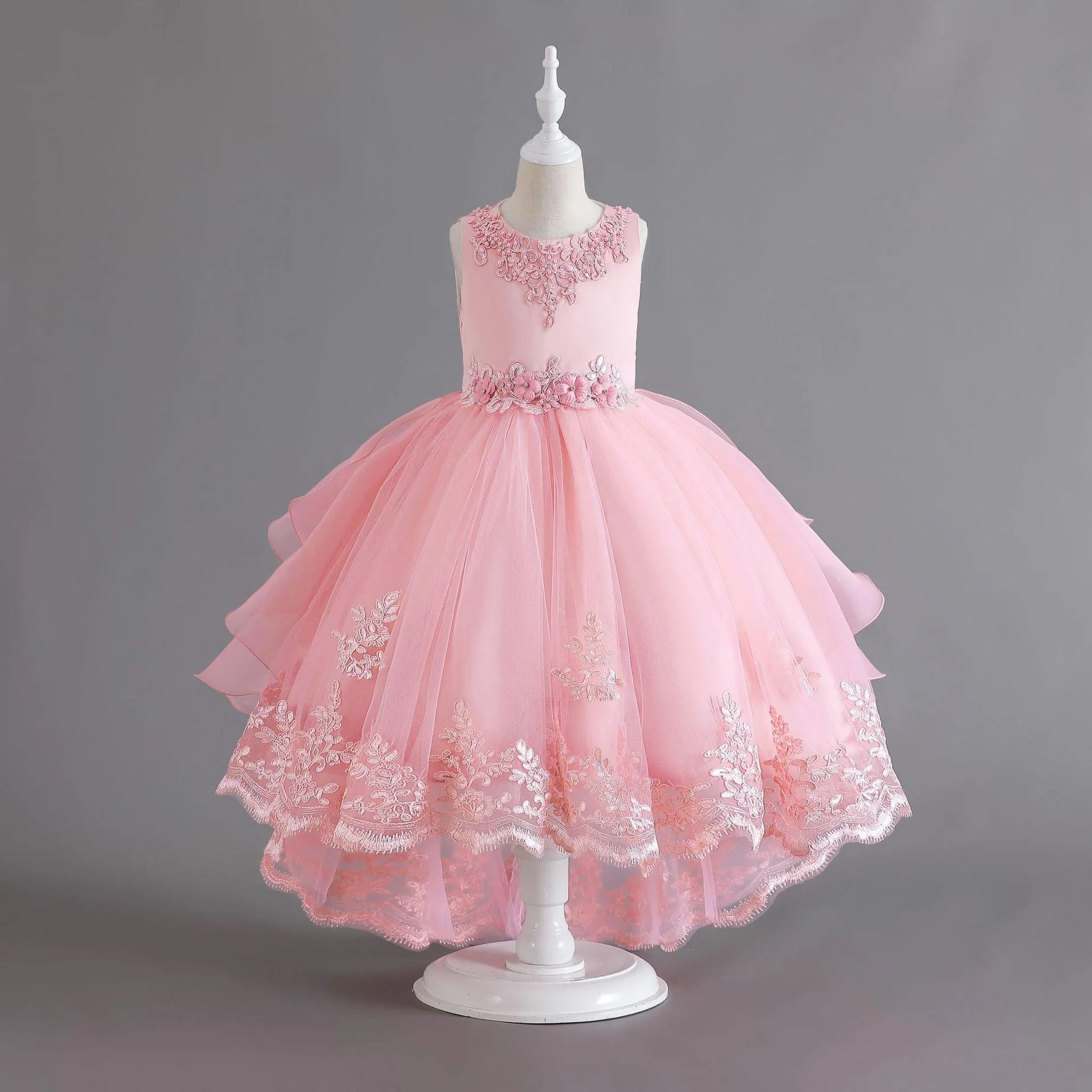 Petal-like Romantic Gown