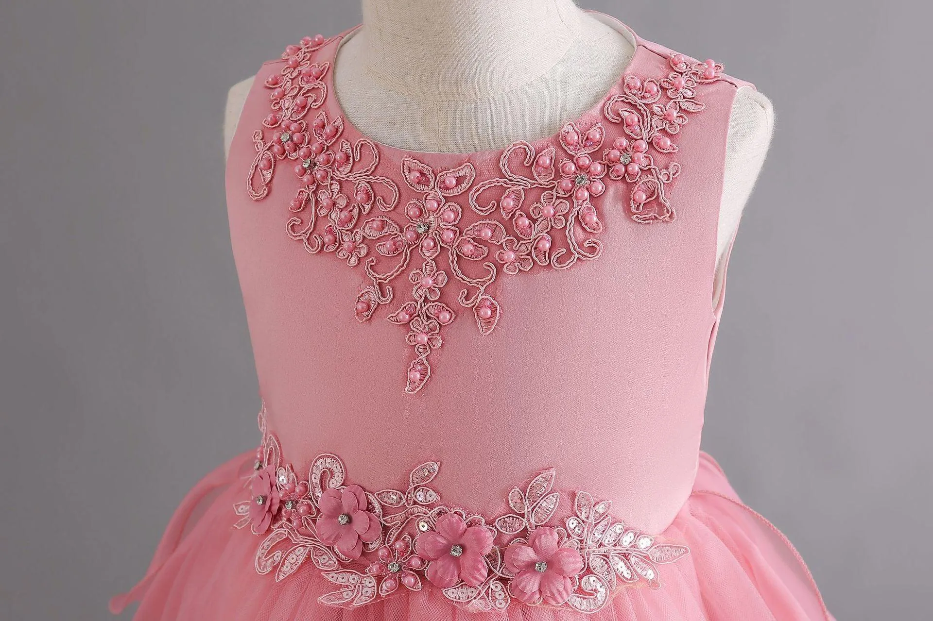 Petal-like Romantic Gown