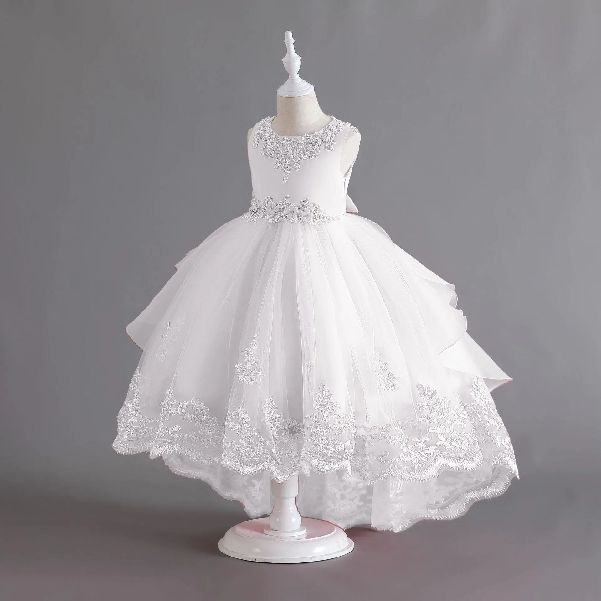 Petal-like Romantic Gown