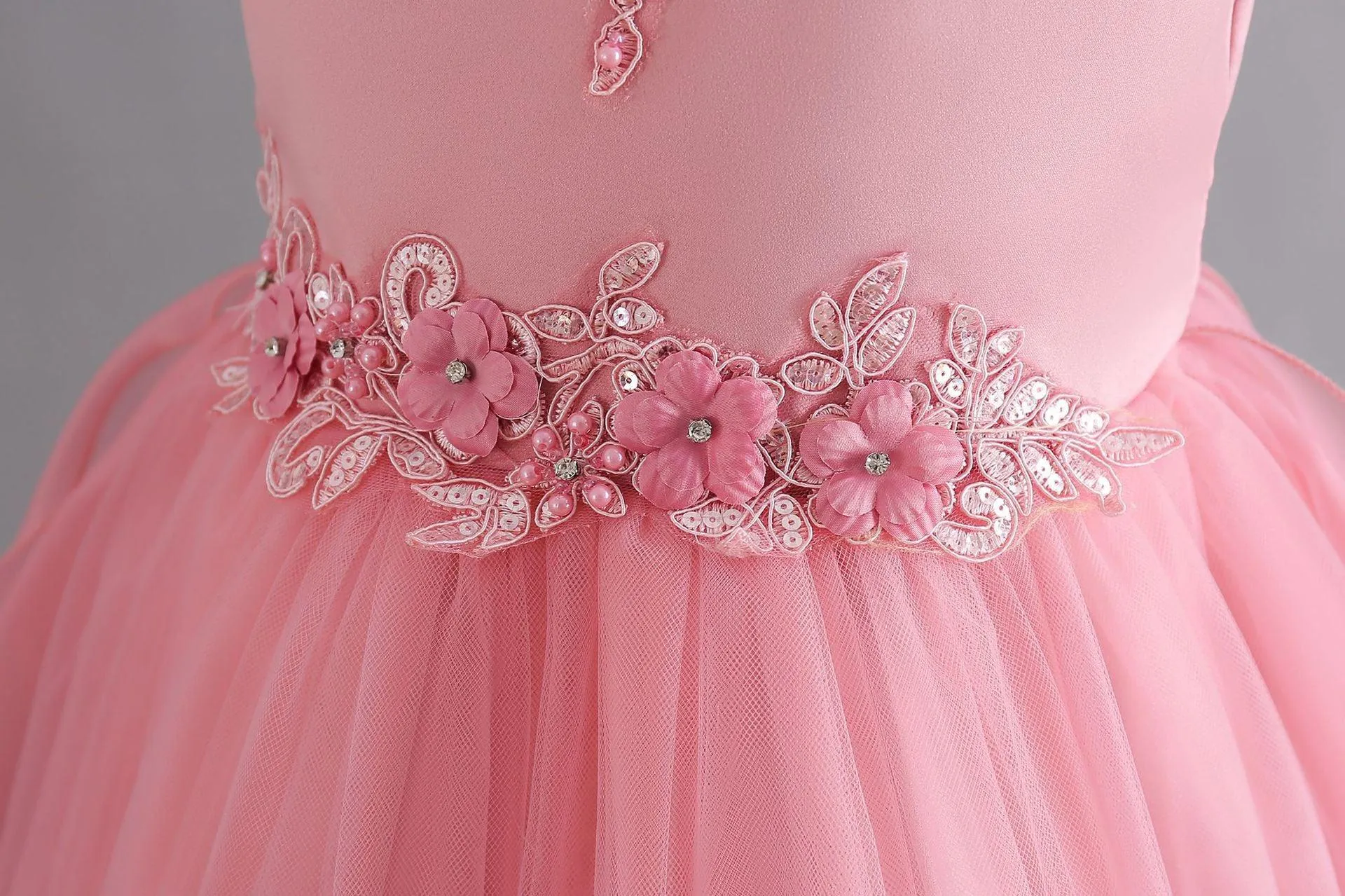Petal-like Romantic Gown