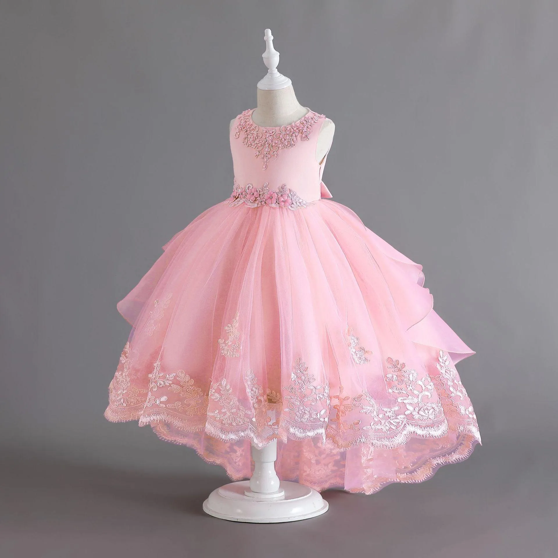 Petal-like Romantic Gown