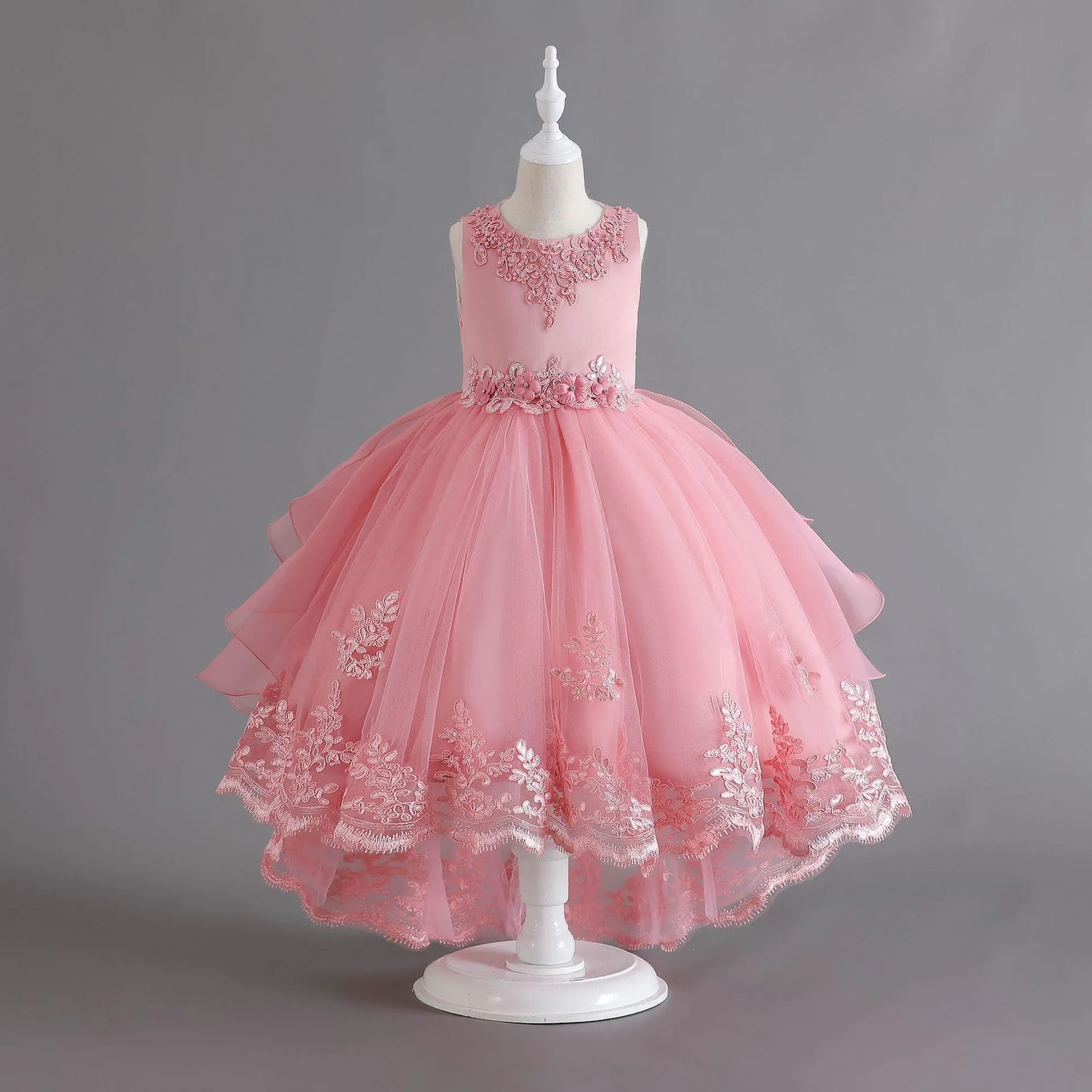 Petal-like Romantic Gown