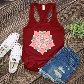 Pink Kaleidoscope Women's Tank Top