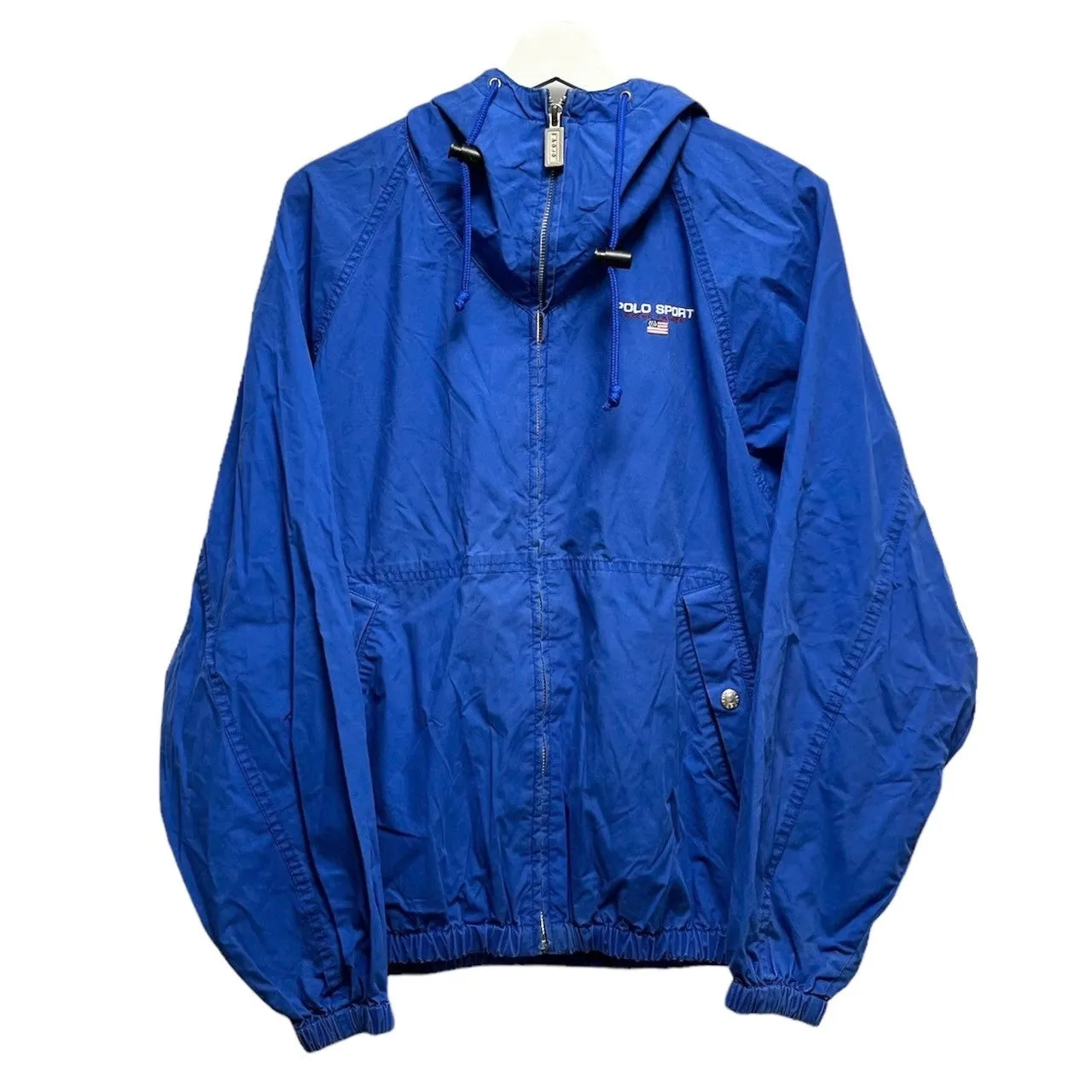 POLO SPORT RALPH LAUREN ポロスポーツ ラルフローレン ロゴ刺繍フーデットブルゾン ジャケット 古着 ヴィンテージ vintage