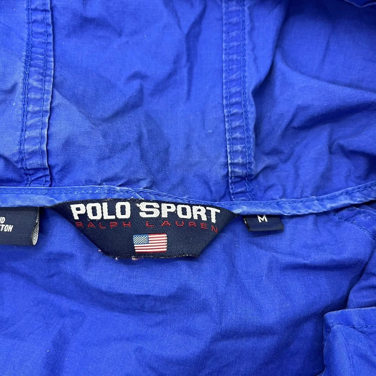 POLO SPORT RALPH LAUREN ポロスポーツ ラルフローレン ロゴ刺繍フーデットブルゾン ジャケット 古着 ヴィンテージ vintage