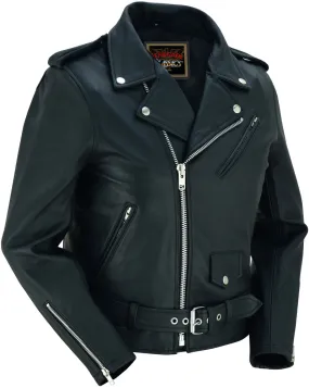RC850 Women's Classic Lightweight Police Style Motorcycle Club Jacket