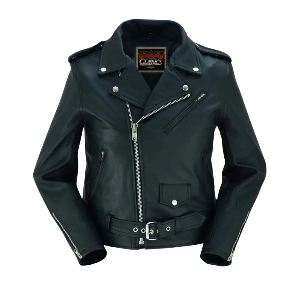 RC850 Women's Classic Lightweight Police Style Motorcycle Club Jacket