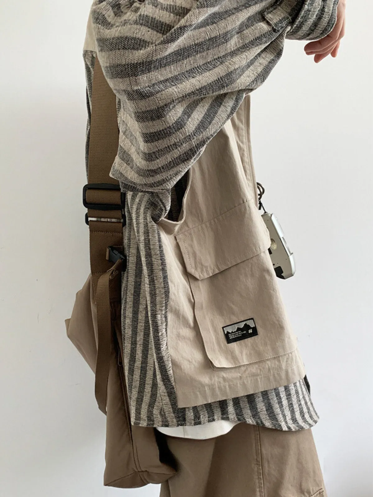 Retro Splicing Two-Piece Jacket