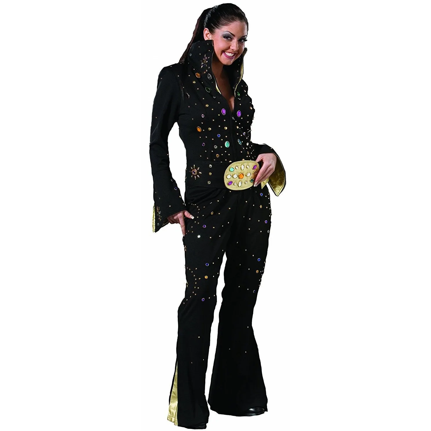 Rocker Elvis Impersonator Jumpsuit / Elvis Costume / Queen of Rock 'n Roll