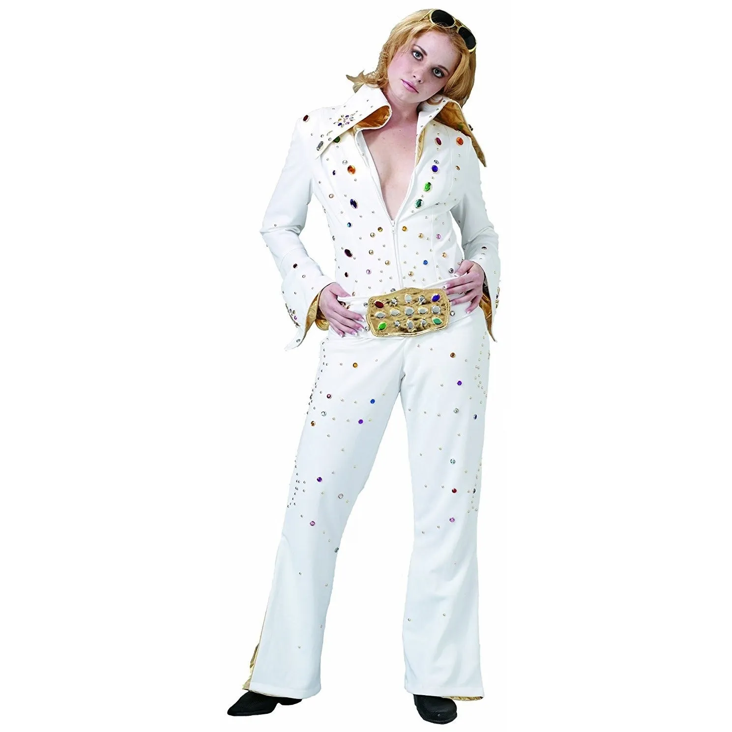 Rocker Elvis Impersonator Jumpsuit / Elvis Costume / Queen of Rock 'n Roll