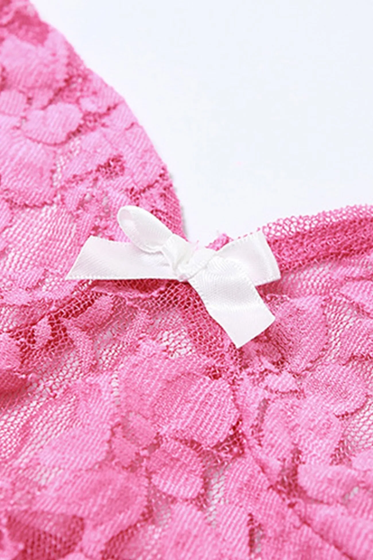 Rose Lace Cami Skirt Suits