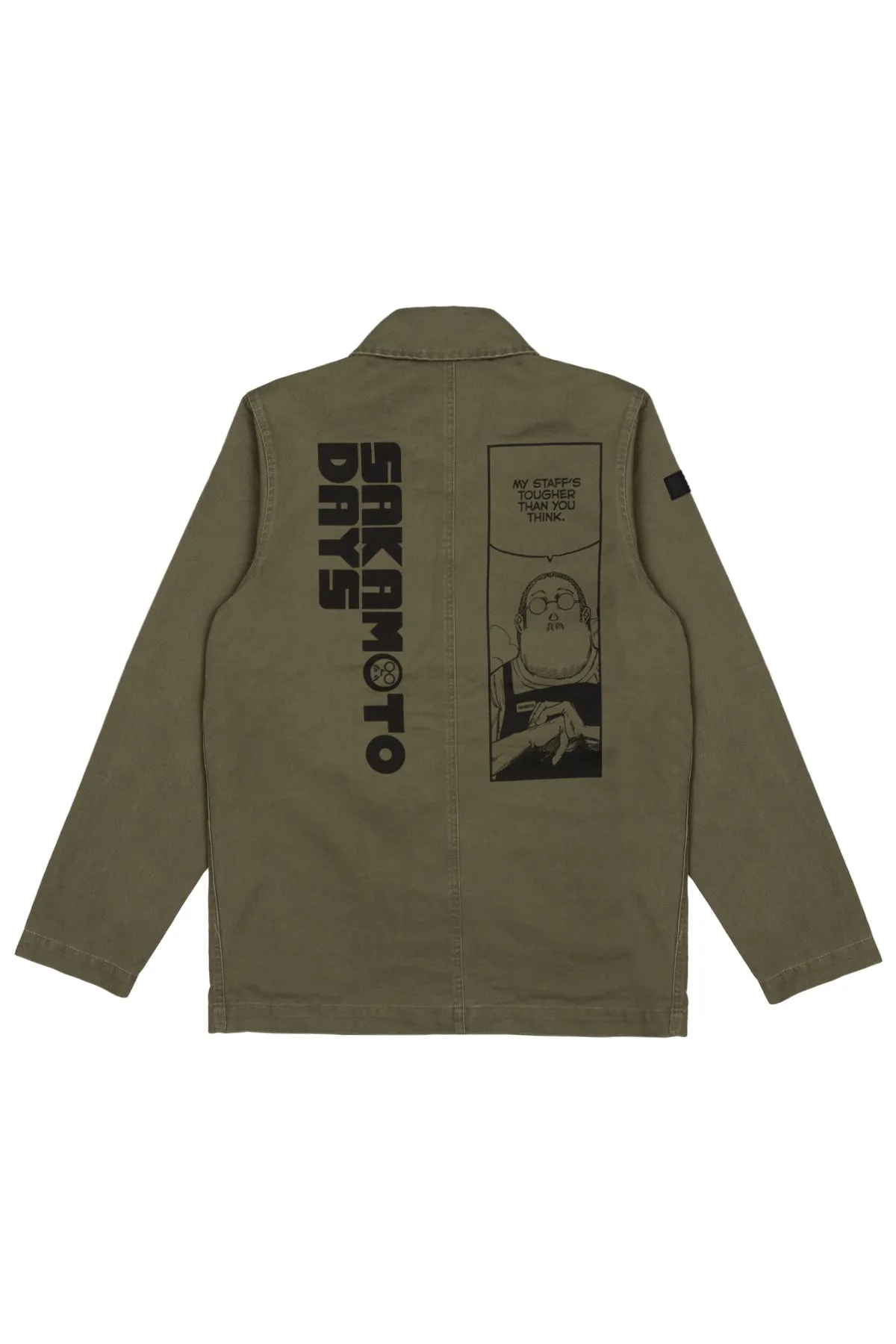Sakamoto Days Tougher Than You Think Chore Jacket - Olive