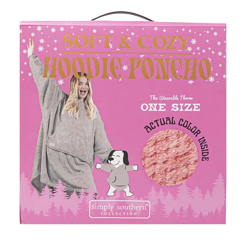 Simply Southern Hoodie Poncho
