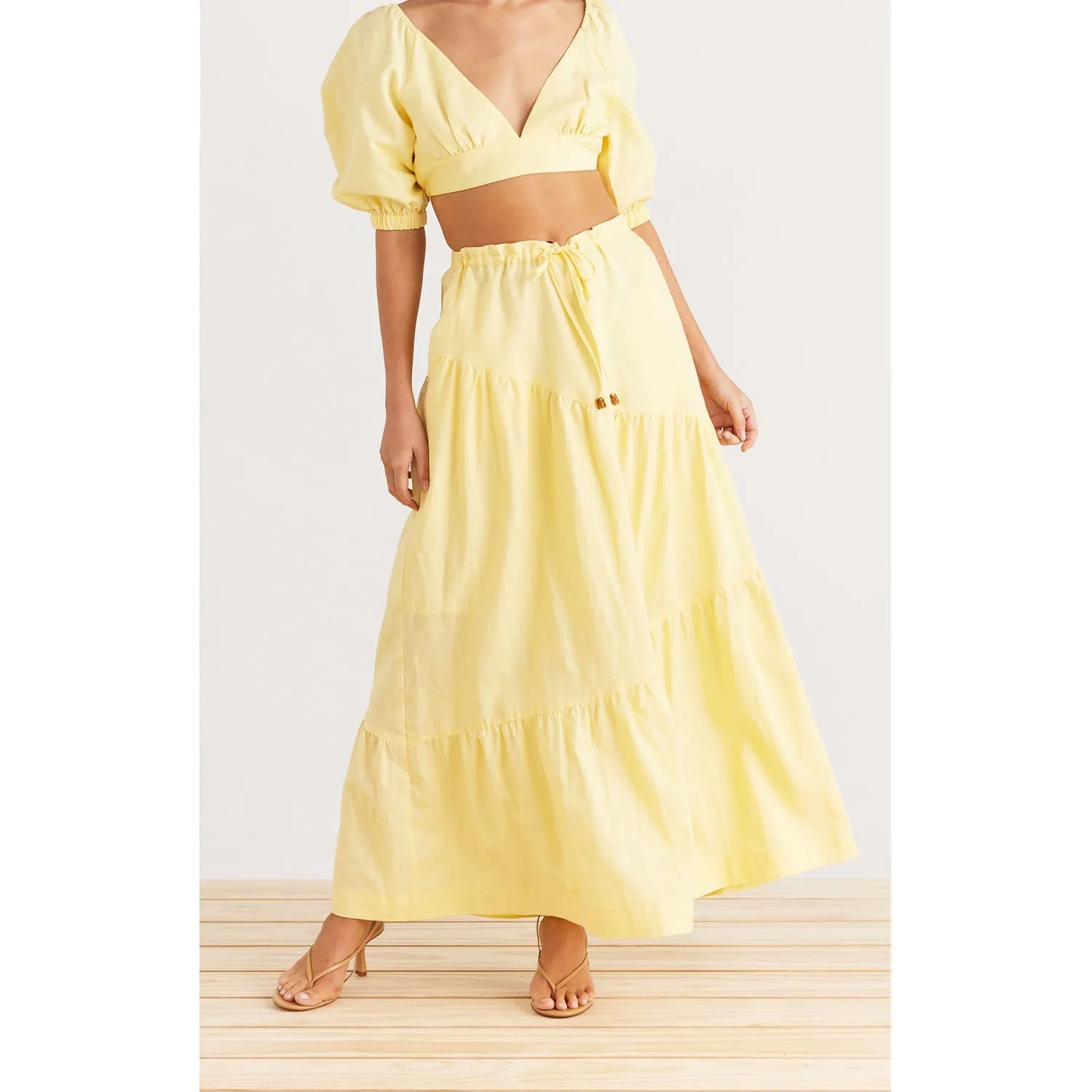 Skirt Willa - Butter