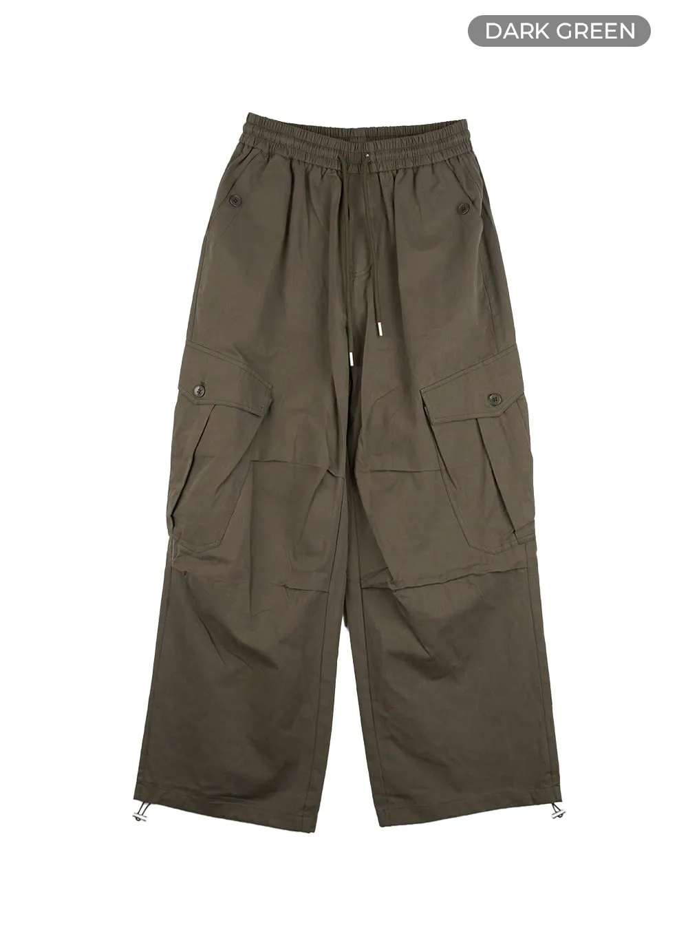 String Banded Baggy Cargo Pants CS403