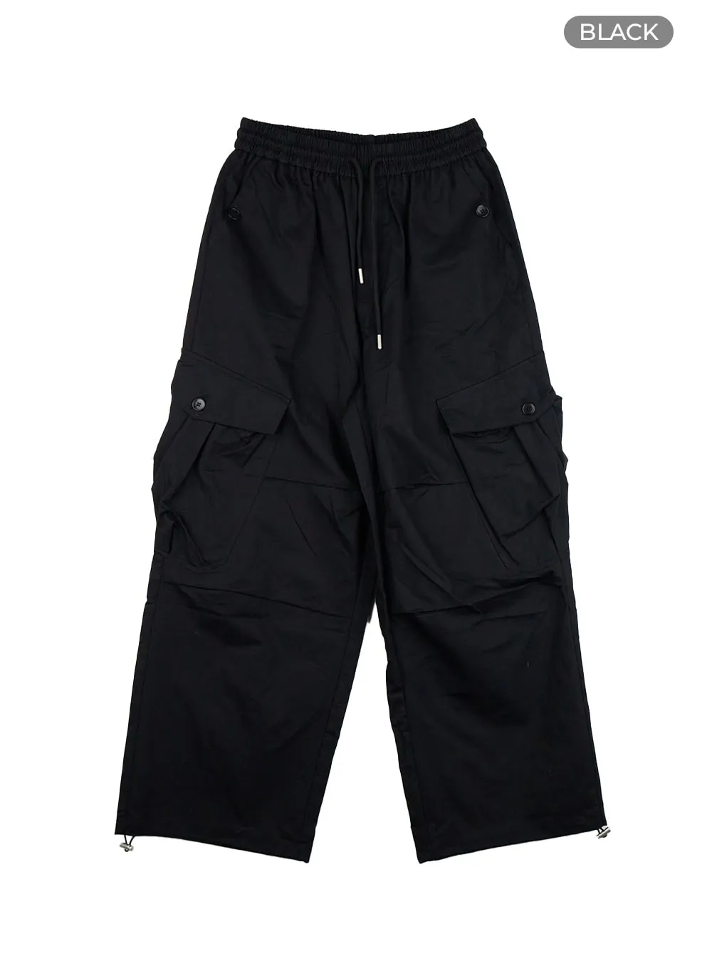 String Banded Baggy Cargo Pants CS403