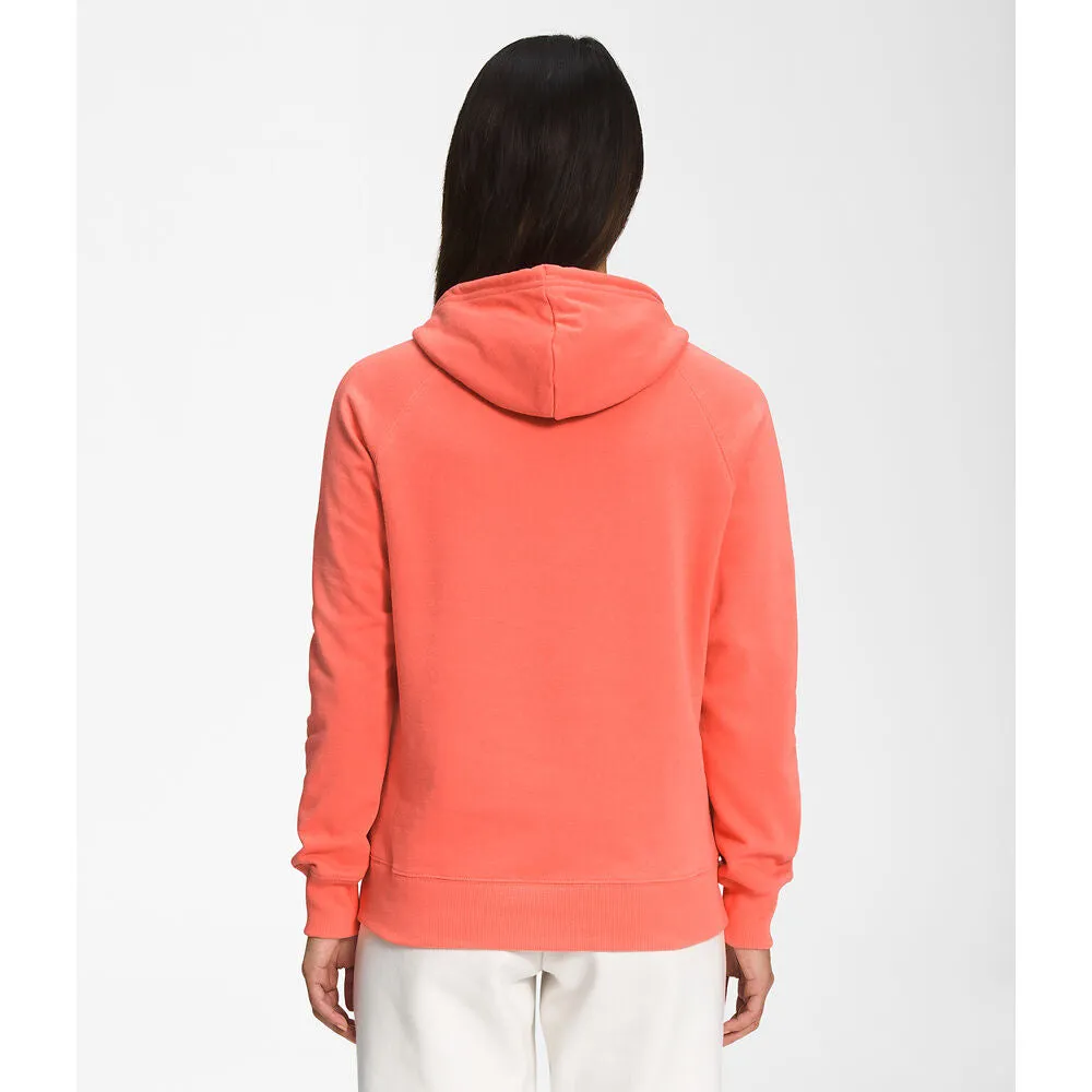 The North Face Womens Half Dome Pullover Hoodie Coral