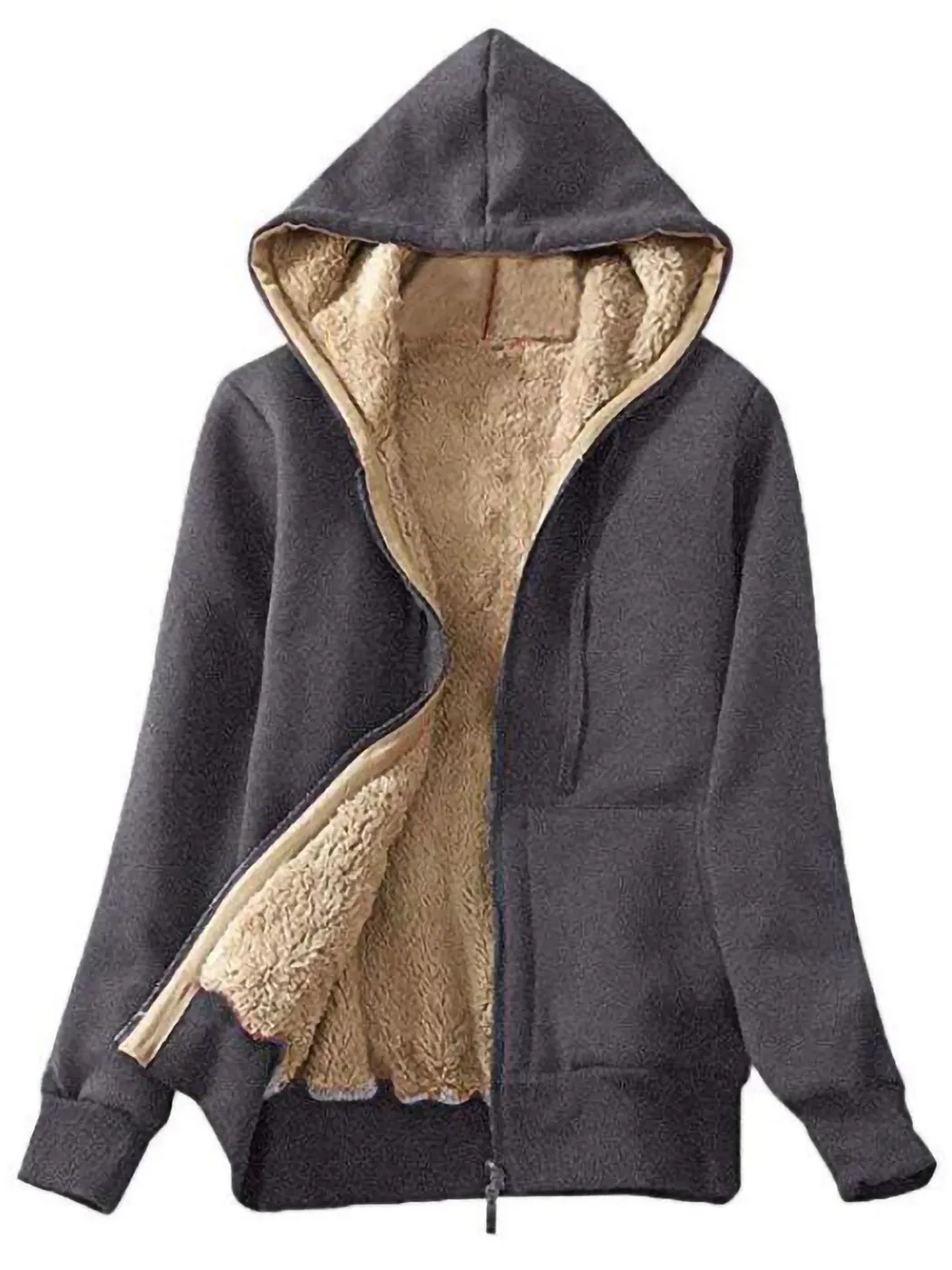 Thick Sherpa Self Hug Hoodie