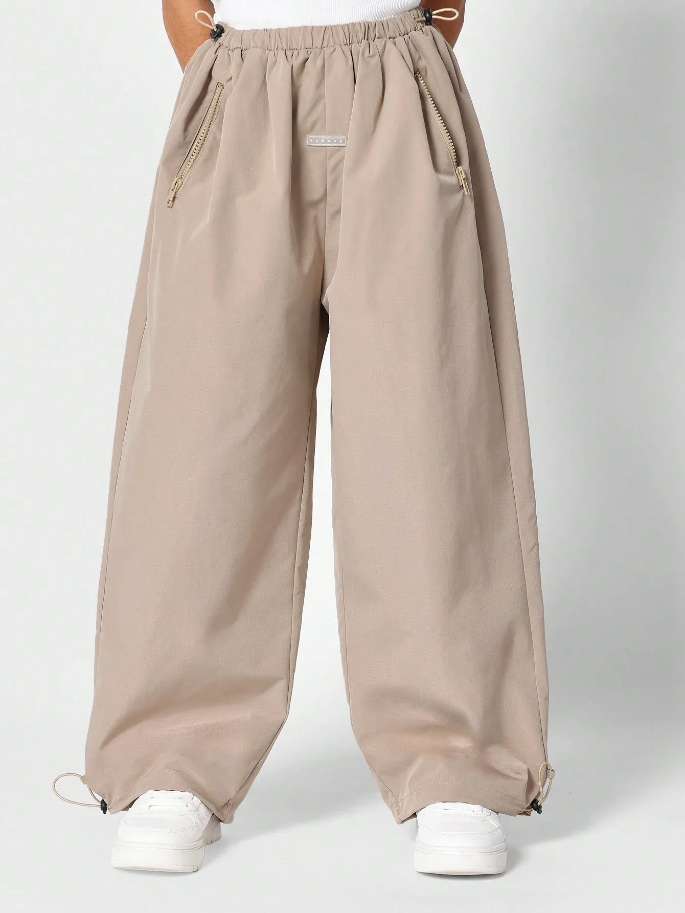 Tween Girl Tank Top & Loose Fit Baggy Parachute Pant 2 Piece Set