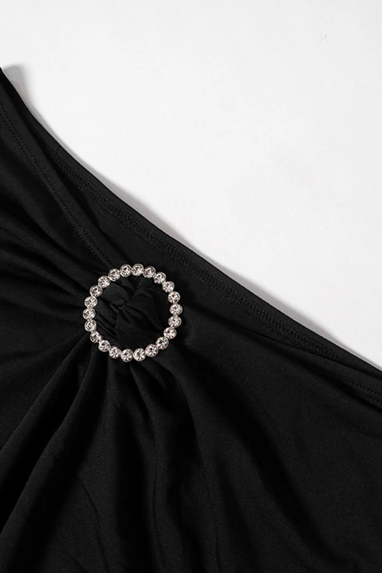 Twisted-front Backless Crop Top Midi Skirt Suits