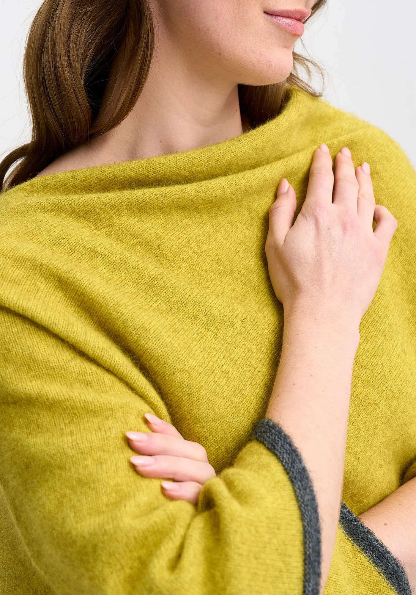 Two Tone Poncho