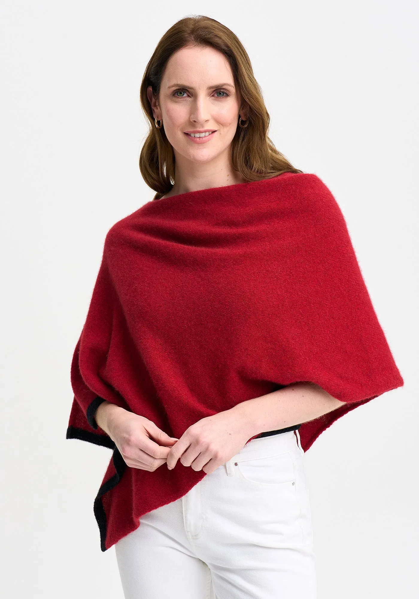 Two Tone Poncho