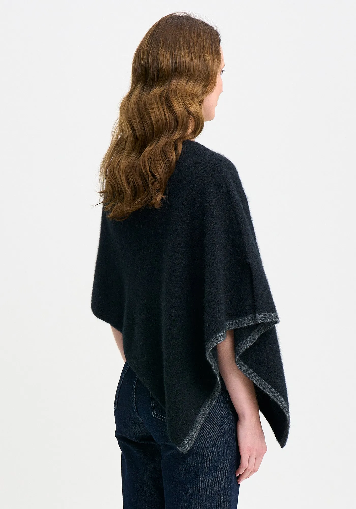 Two Tone Poncho